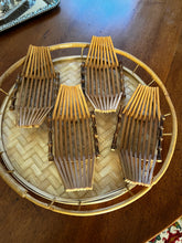 Japanese Bamboo Towel Trays